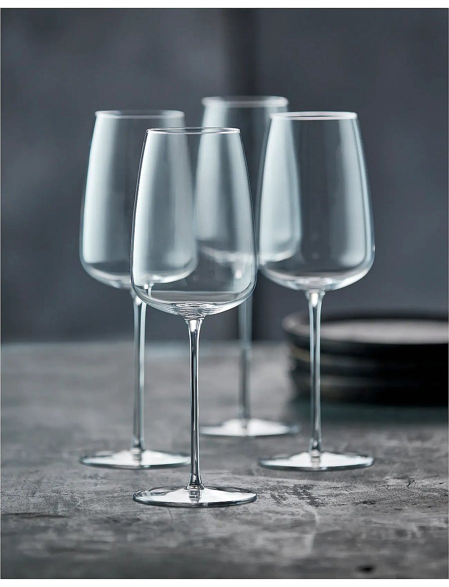 Lyngby Glas - Red wine glass Veneto 2 pcs - rotweingläser - clear - 0
