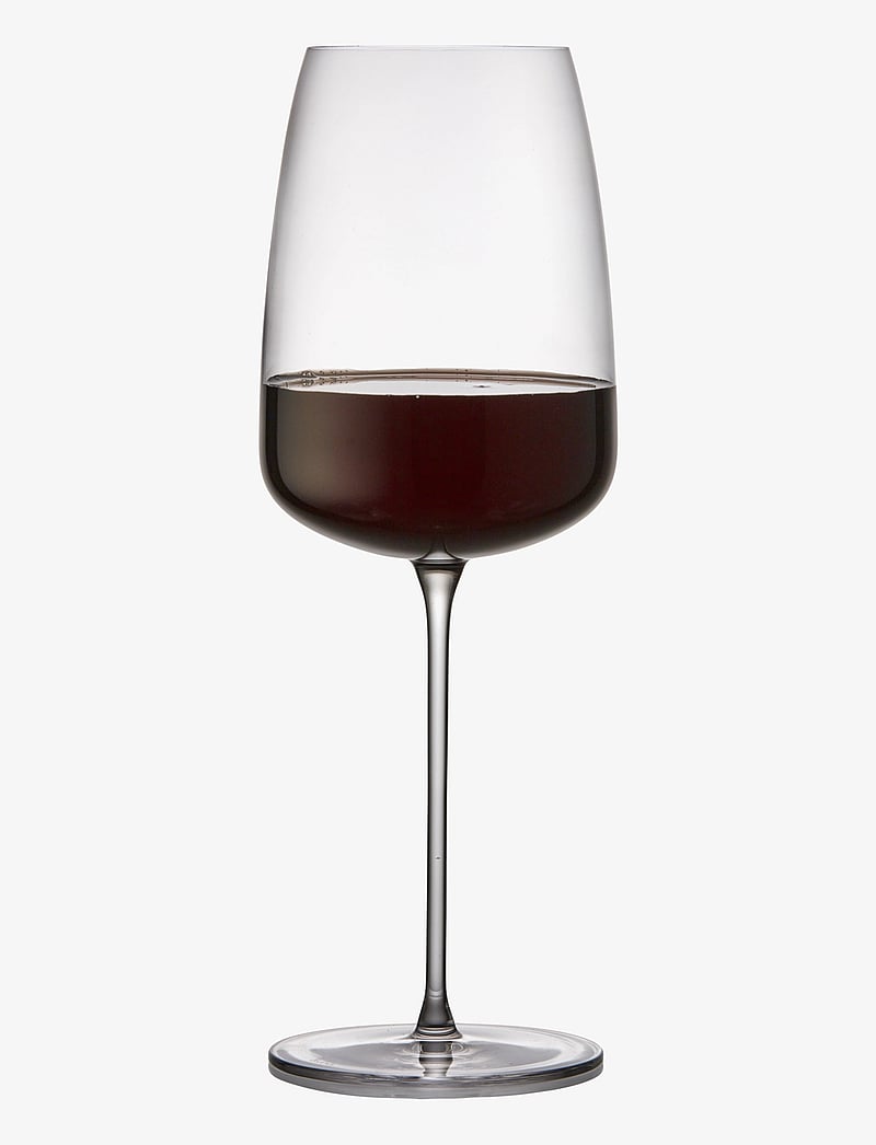 Lyngby Glas - Bourgogne glass Veneto 2 pcs - rotweingläser - clear - 2