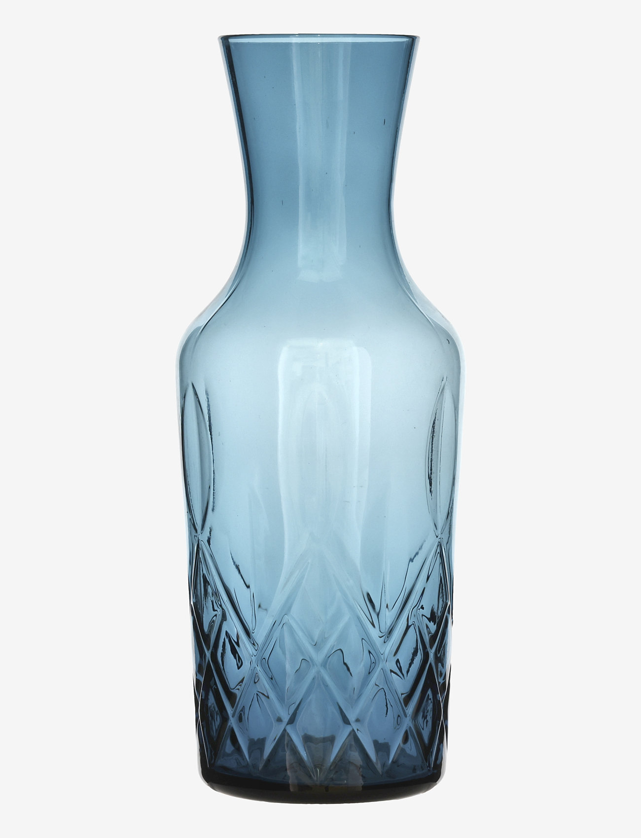 Lyngby Glas - Vandkaraffel sorrento - water carafes - blÅ - 1