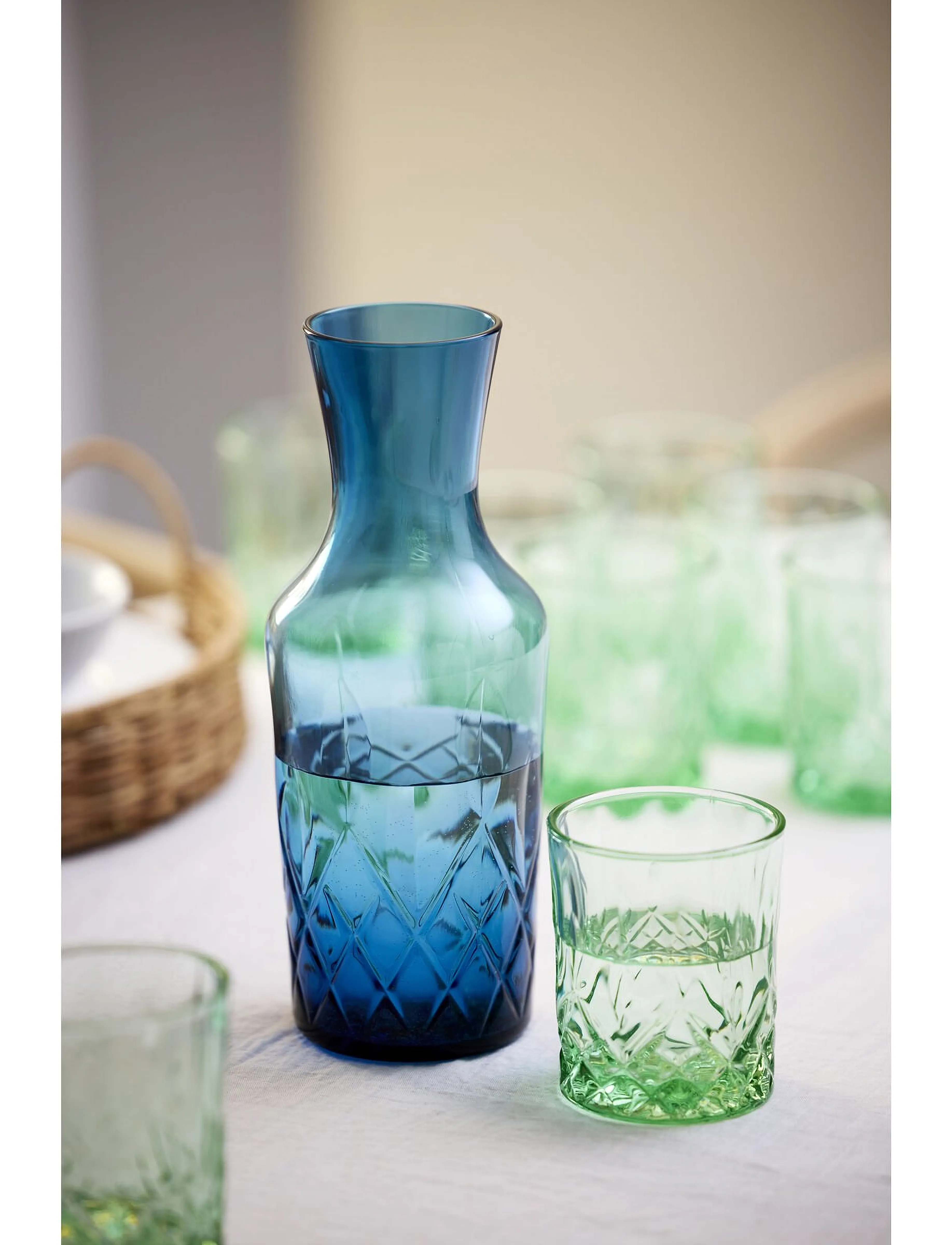 Lyngby Glas - Water carafe Sorrento - wasserkaraffen - grÖn - 2