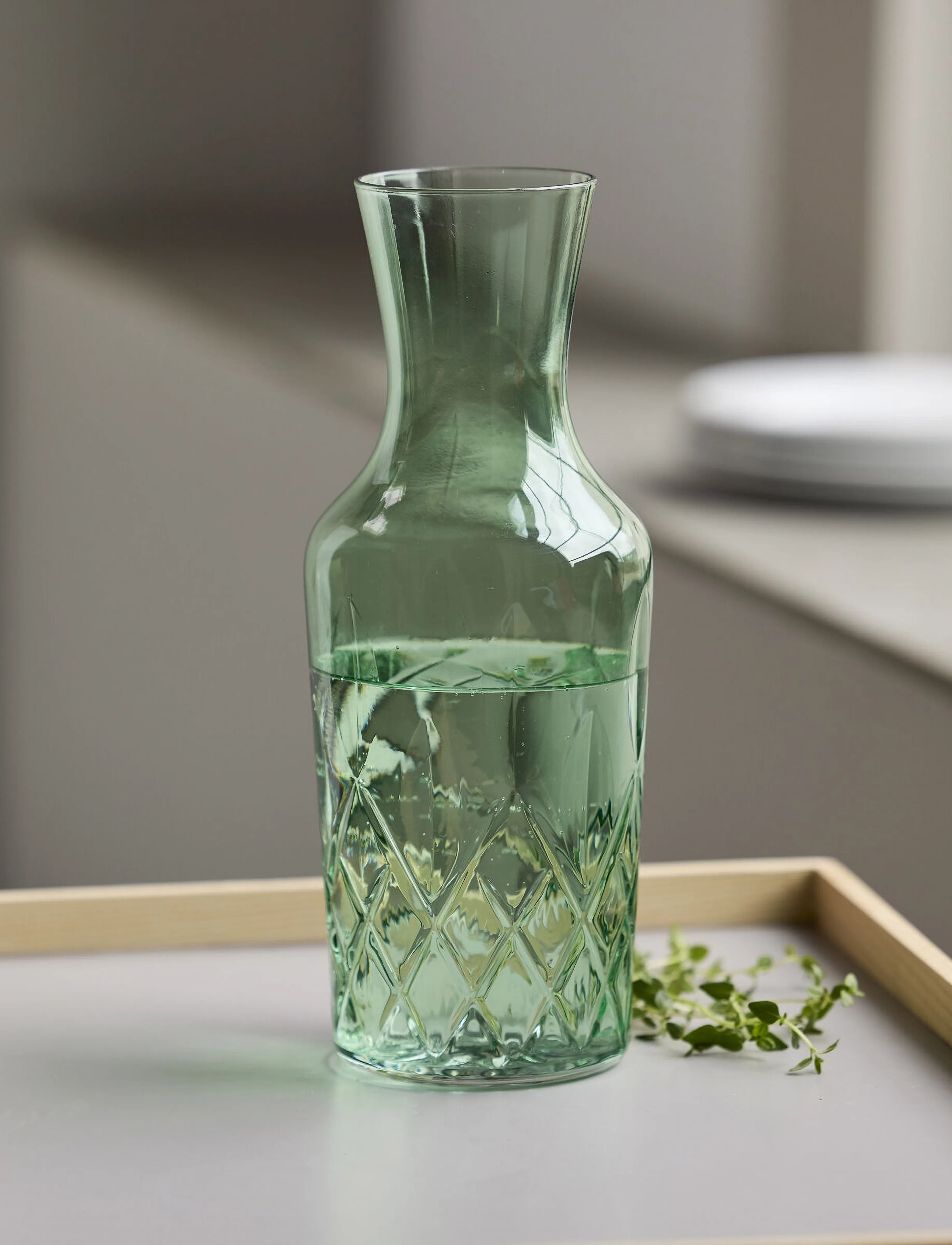 Lyngby Glas - Water carafe Sorrento - wasserkaraffen - grÖn - 4