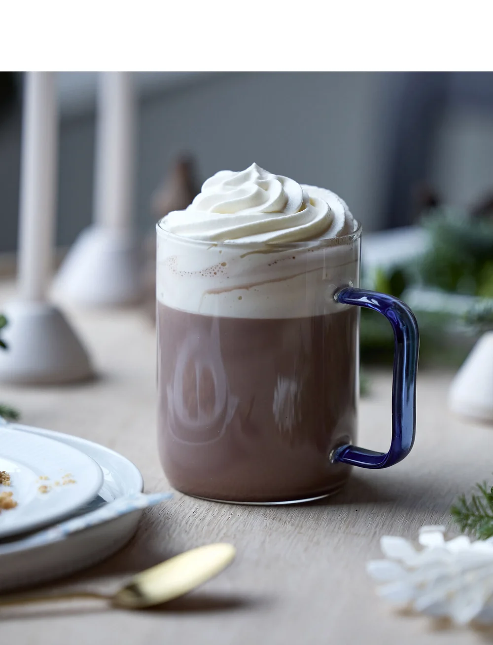 Lyngby Glas - Glass mug Torino 2 pcs - teetassen - blÅ - 4