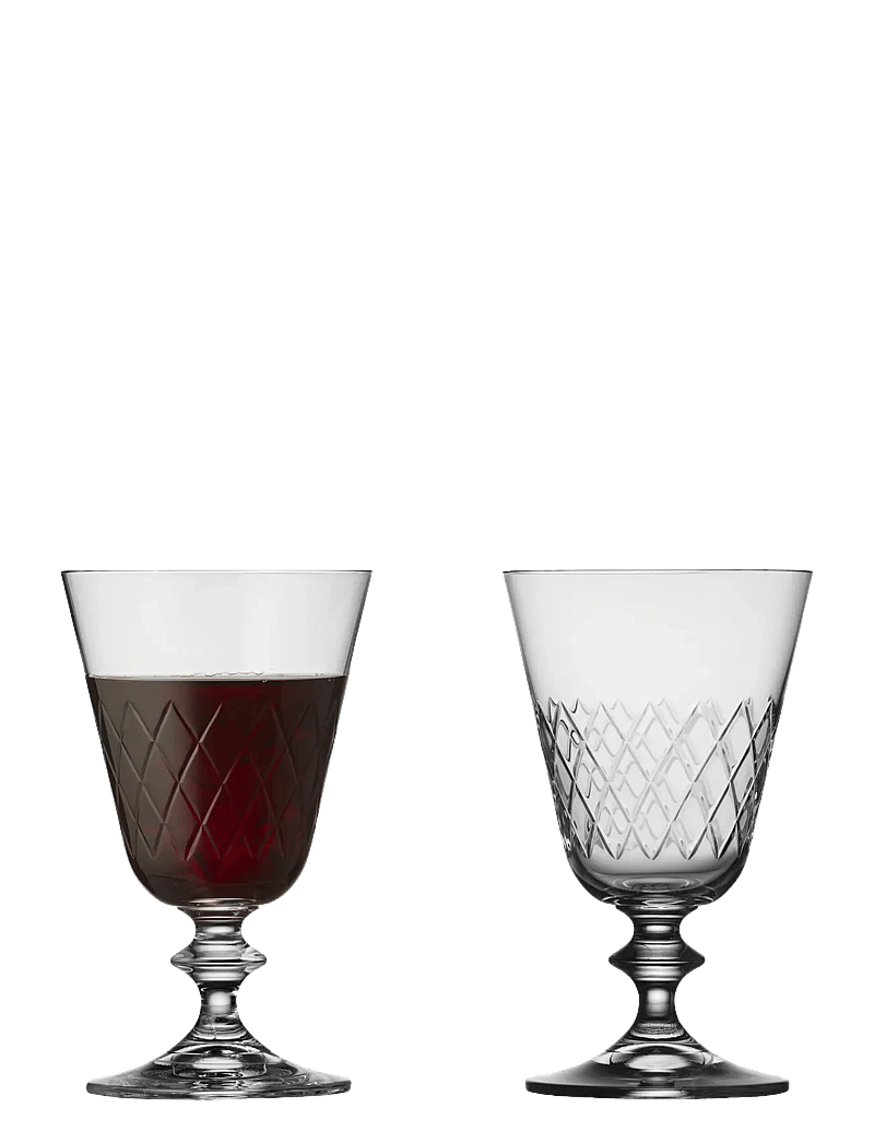 Lyngby Glas - Red wine glass Eaton 2 pcs - rotweingläser - transparent - 0
