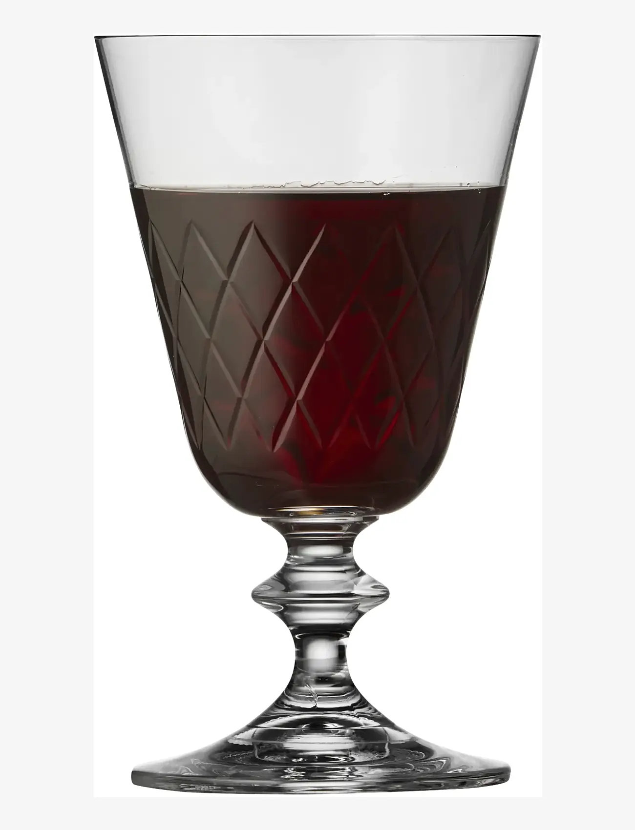 Lyngby Glas - Red wine glass Eaton 2 pcs - red wine glasses - transparent - 1