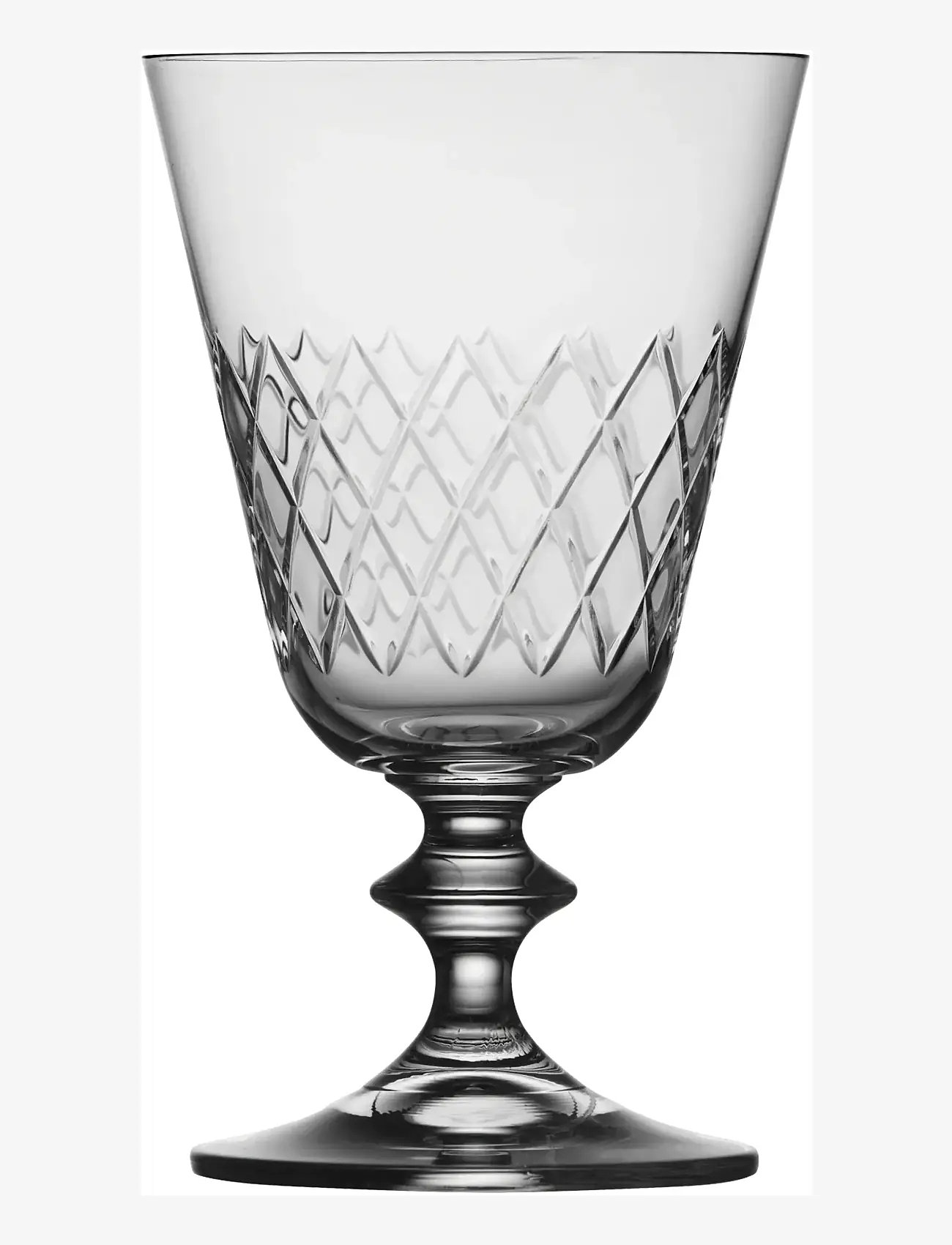 Lyngby Glas - Red wine glass Eaton 2 pcs - red wine glasses - transparent - 2