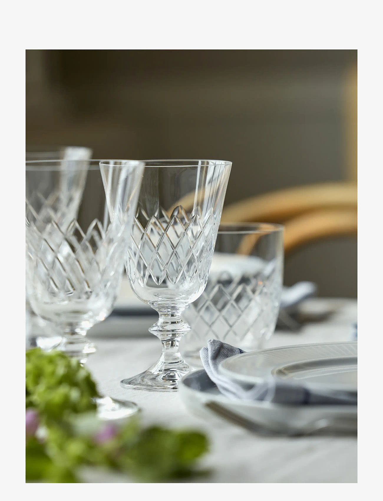 Lyngby Glas - Red wine glass Eaton 2 pcs - red wine glasses - transparent - 4