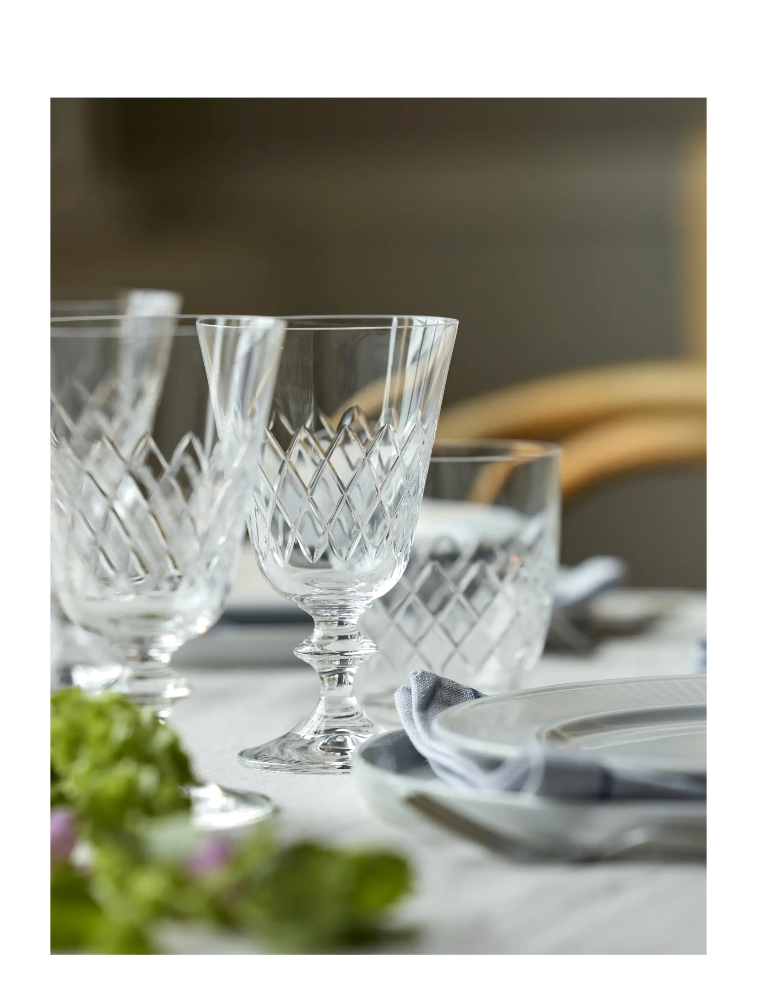 Lyngby Glas - Red wine glass Eaton 2 pcs - verres à vin rouge - transparent - 5