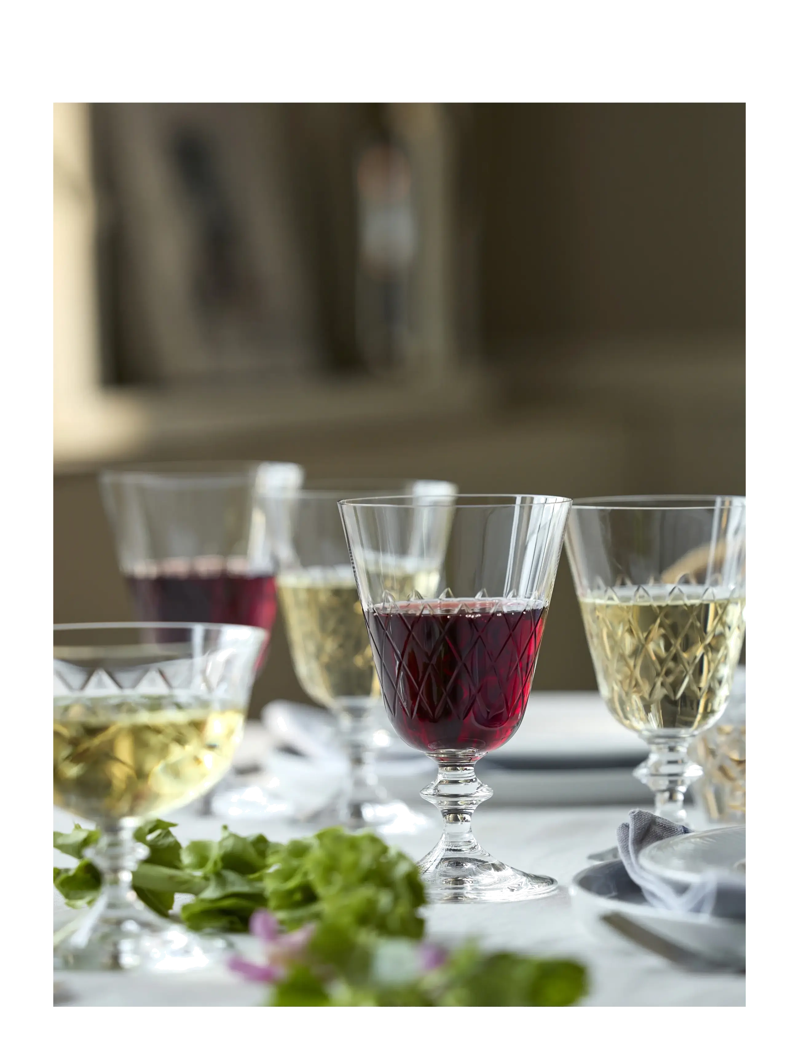 Lyngby Glas - Red wine glass Eaton 2 pcs - weingläser - transparent - 5