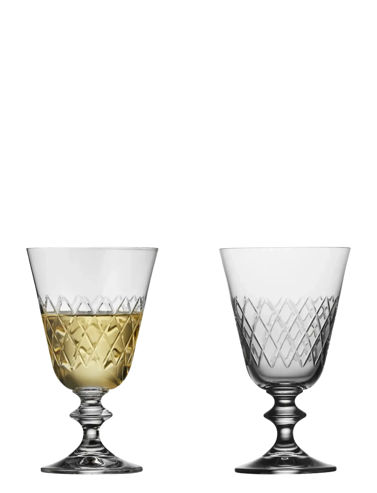 LYNGBY GLAS Hvidvinsglas Eaton 2 Stk. TRANSPARENT - 23 CL - Unisex