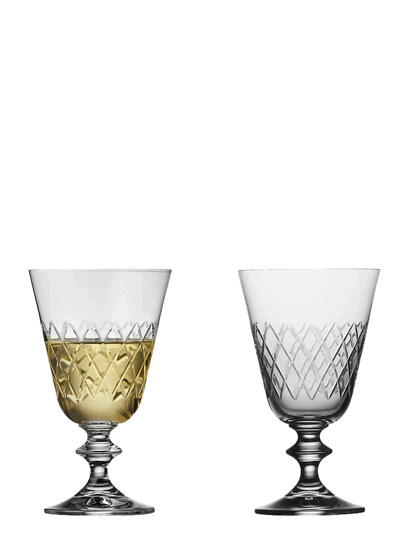 Lyngby Glas - White wine glass Eaton 2 pcs - weißweingläser - transparent - 0