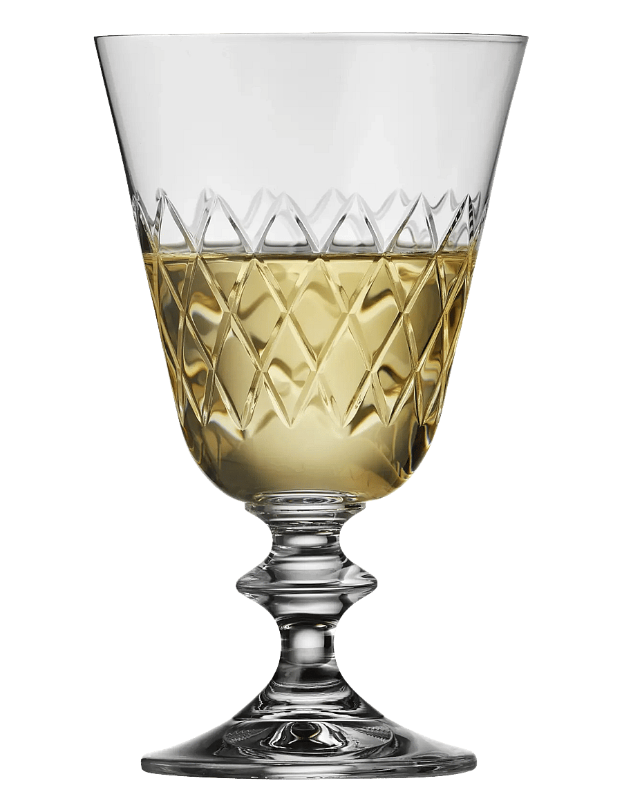 Lyngby Glas - White wine glass Eaton 2 pcs - weißweingläser - transparent - 2