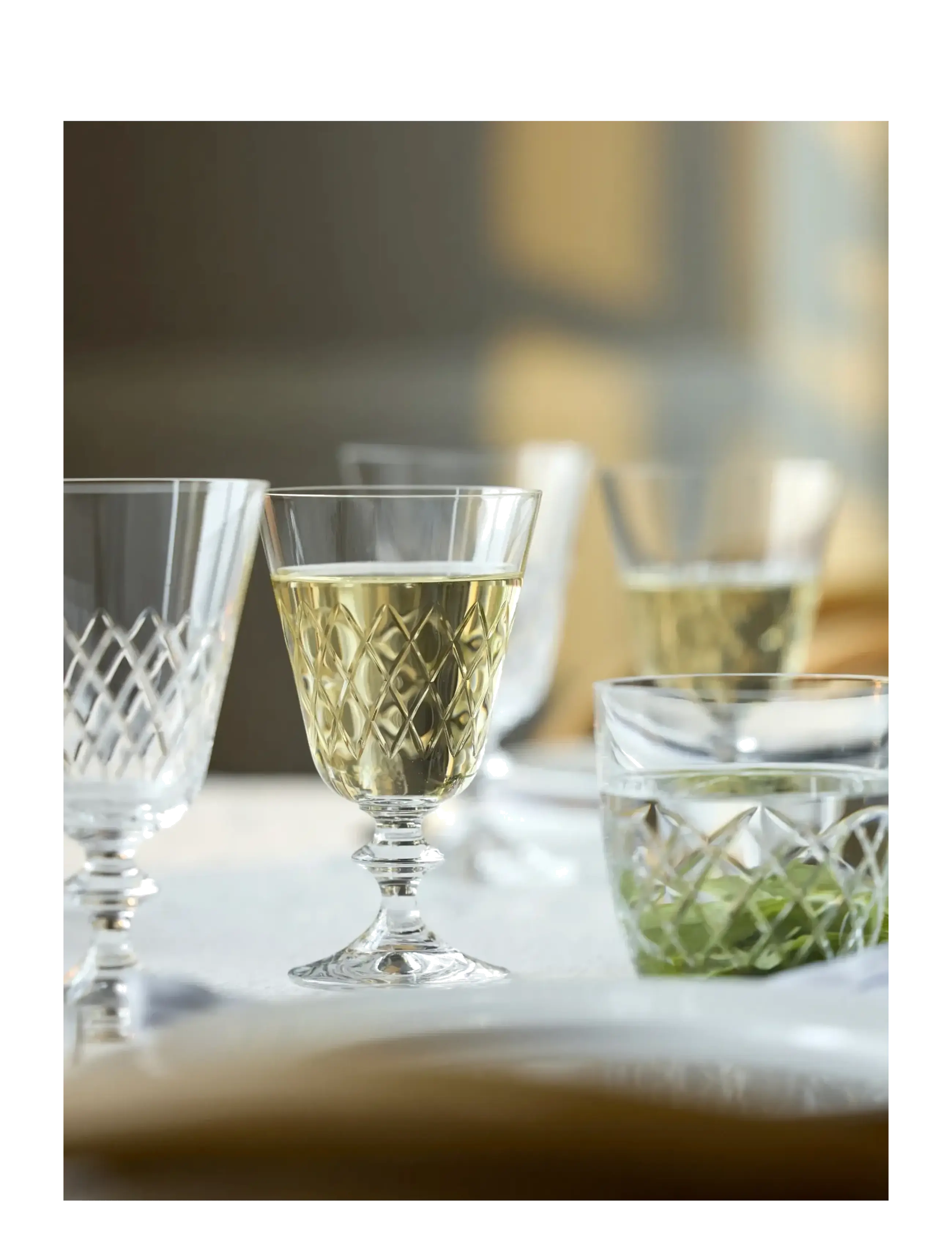 Lyngby Glas - White wine glass Eaton 2 pcs - verres à vin blanc - transparent - 3