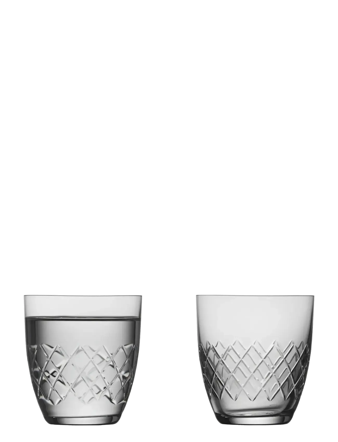 LYNGBY GLAS Vandglas Eaton 2 Stk. TRANSPARENT - 30 CL - Unisex
