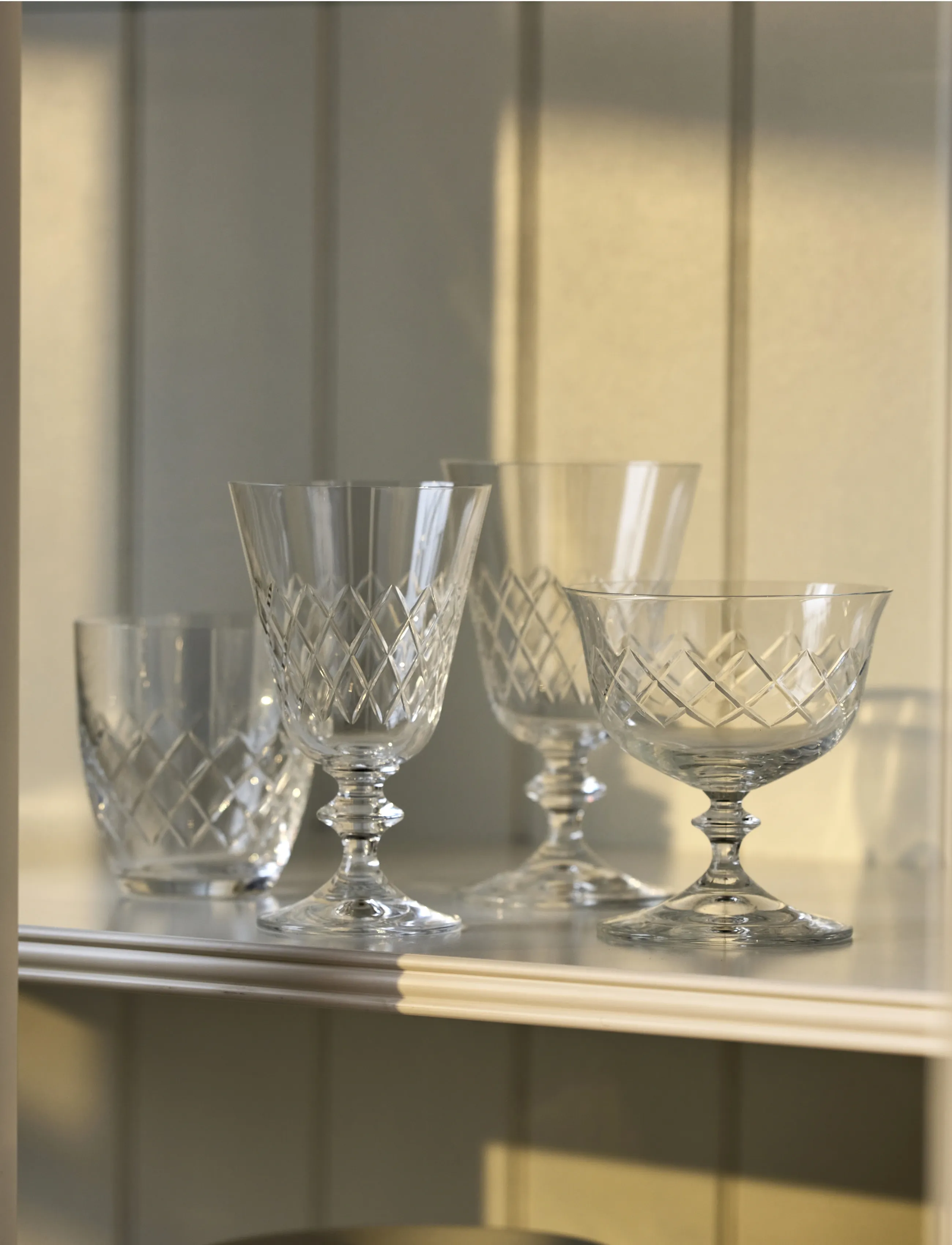 Lyngby Glas Vandglas Eaton 2 Stk., 30 CL, Glass, Nackt - Drinking Homeware