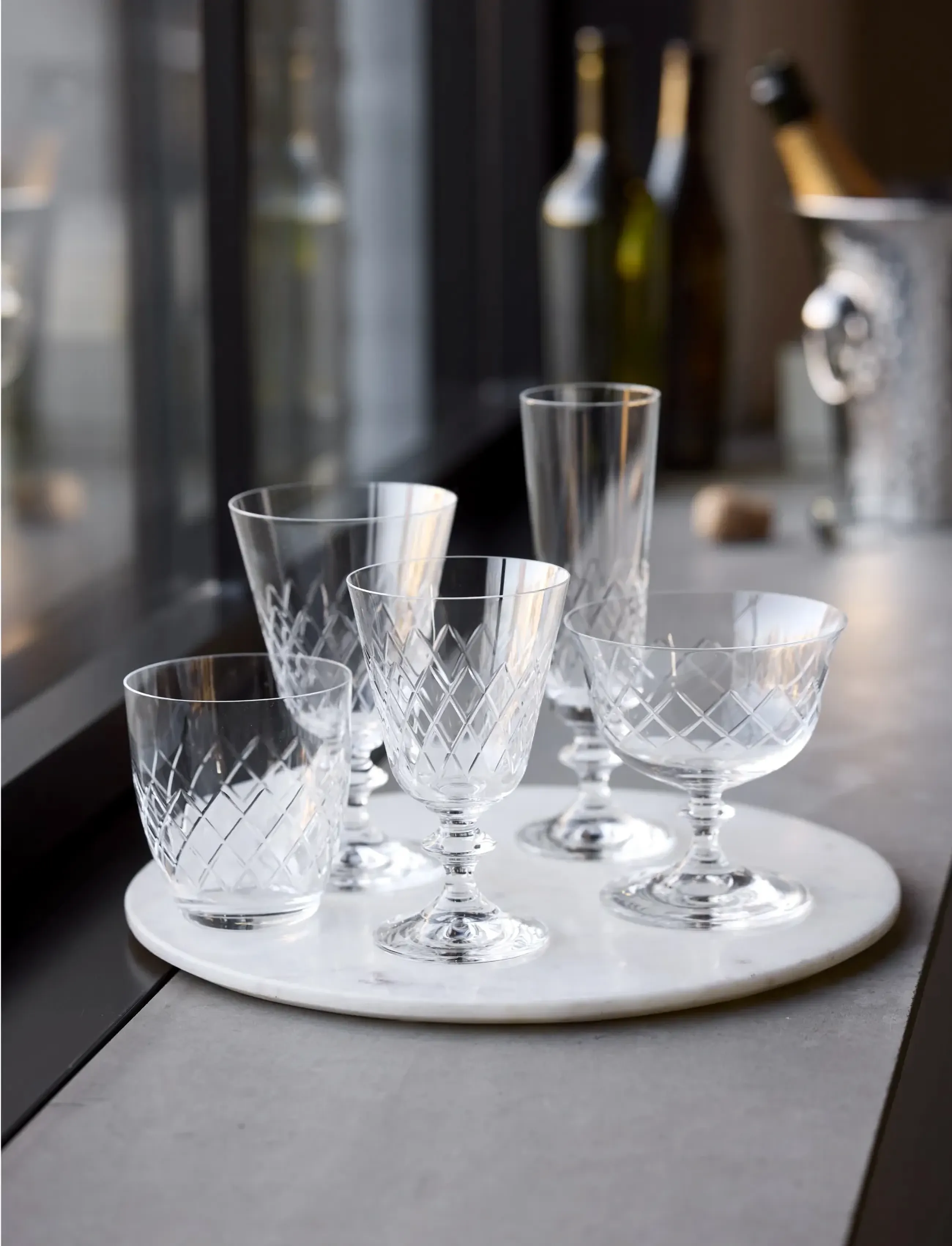 Lyngby Glas Vandglas Eaton 2 stk. - Konfirmation - TRANSPARENT / clear