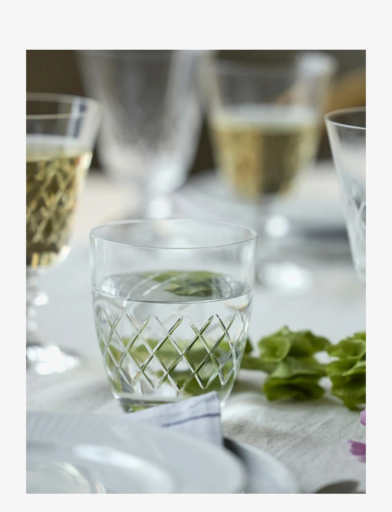 Lyngby Glas - Water glass Eaton 2 pcs - osta hinna alusel - transparent - 2