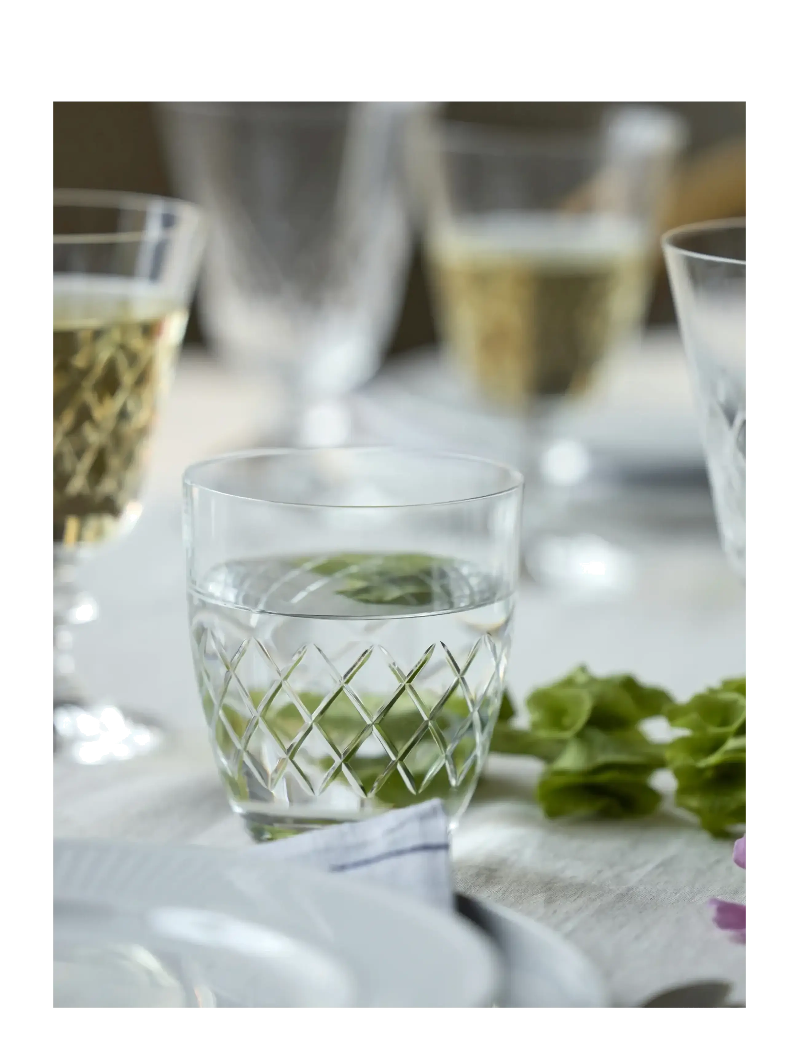 Lyngby Glas - Vandglas Eaton 2 stk. - drikkeglas - transparent - 3