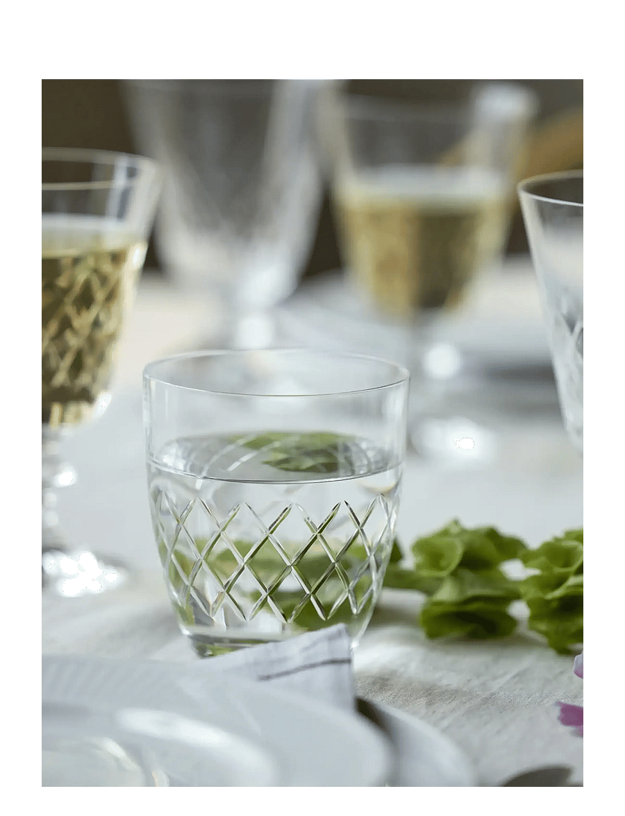 Lyngby Glas - Water glass Eaton 2 pcs - trinkgläser - transparent - 3