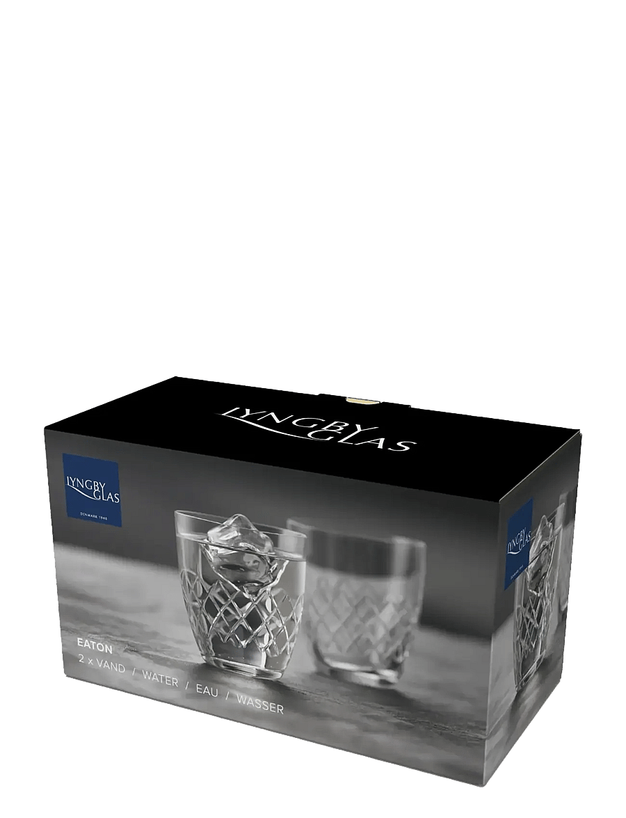 Lyngby Glas - Water glass Eaton 2 pcs - trinkgläser - transparent - 4