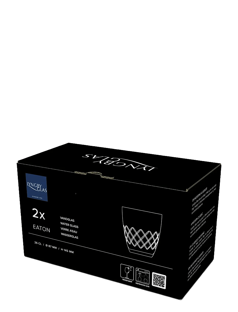 Lyngby Glas - Water glass Eaton 2 pcs - osta hinna alusel - transparent - 4