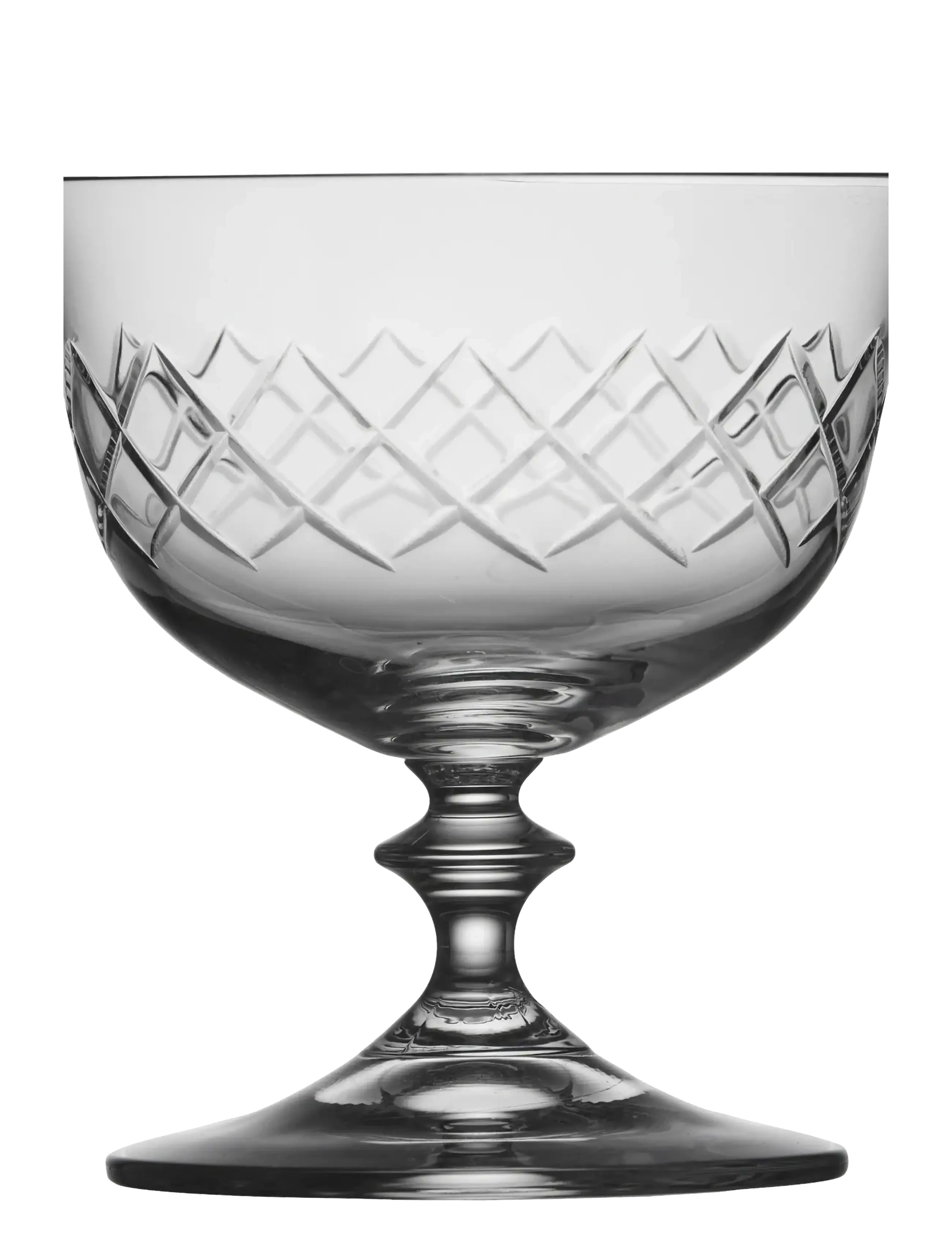 Lyngby Glas - Champagne coupe Eaton 2 pcs - sektgläser - transparent - 2