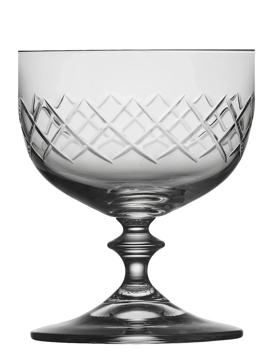 Lyngby Glas - Champagne coupe Eaton 2 pcs - sektgläser - transparent - 2