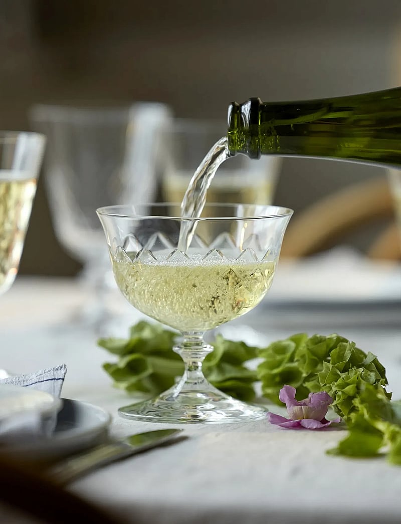 Lyngby Glas - Champagne coupe Eaton 2 pcs - osta hinna alusel - transparent - 3