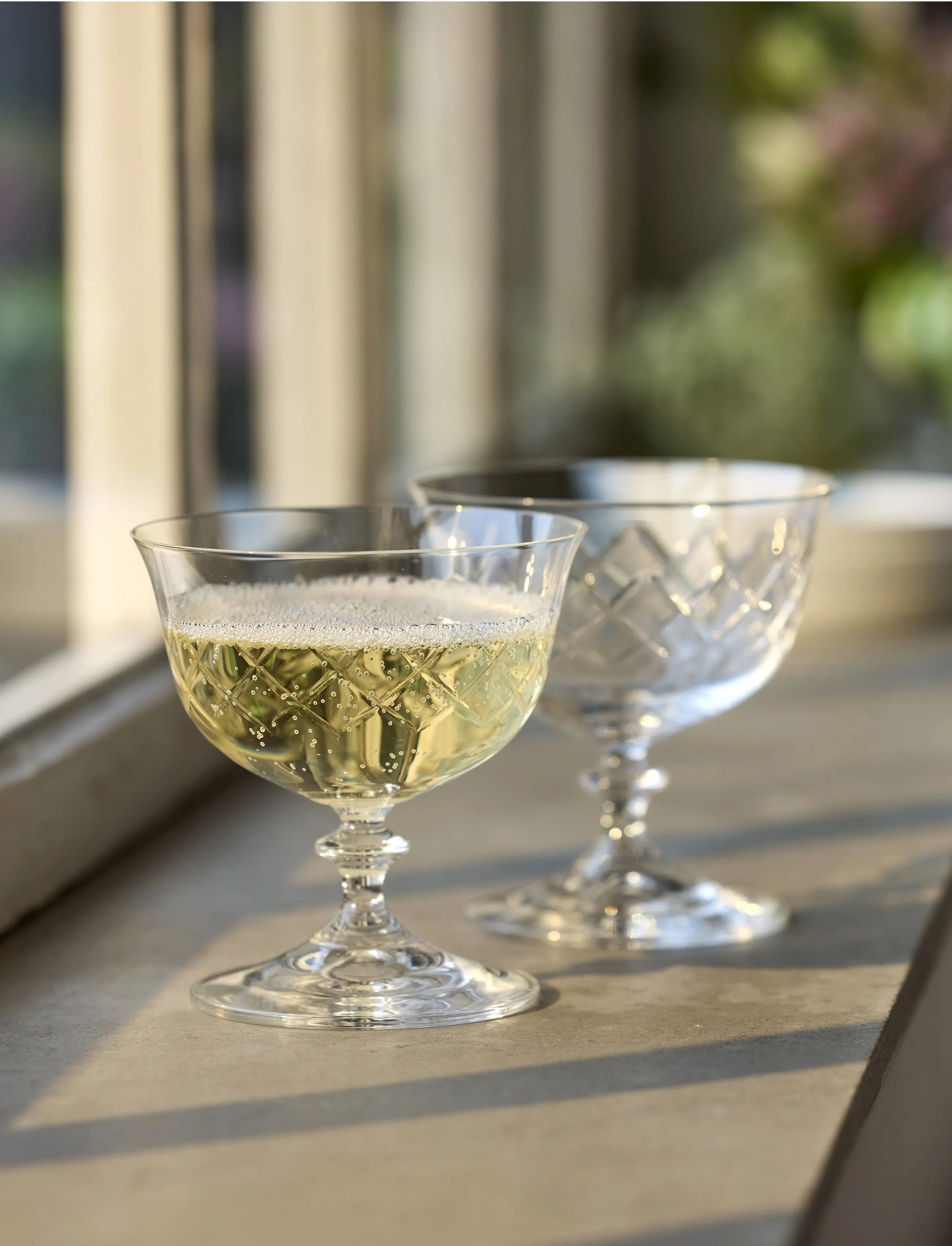Lyngby Glas - Champagne coupe Eaton 2 pcs - sektgläser - transparent - 5