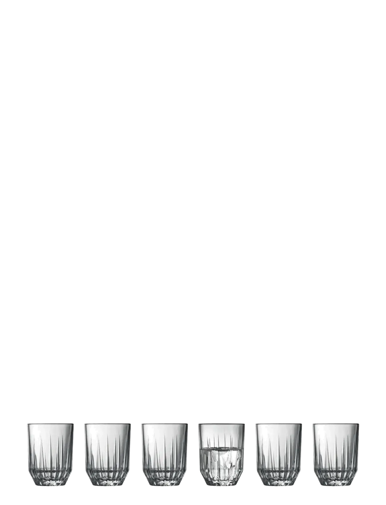 Lyngby Glas Vandglas Astrid 6 stk. - Drikkeglas - TRANSPARENT / clear