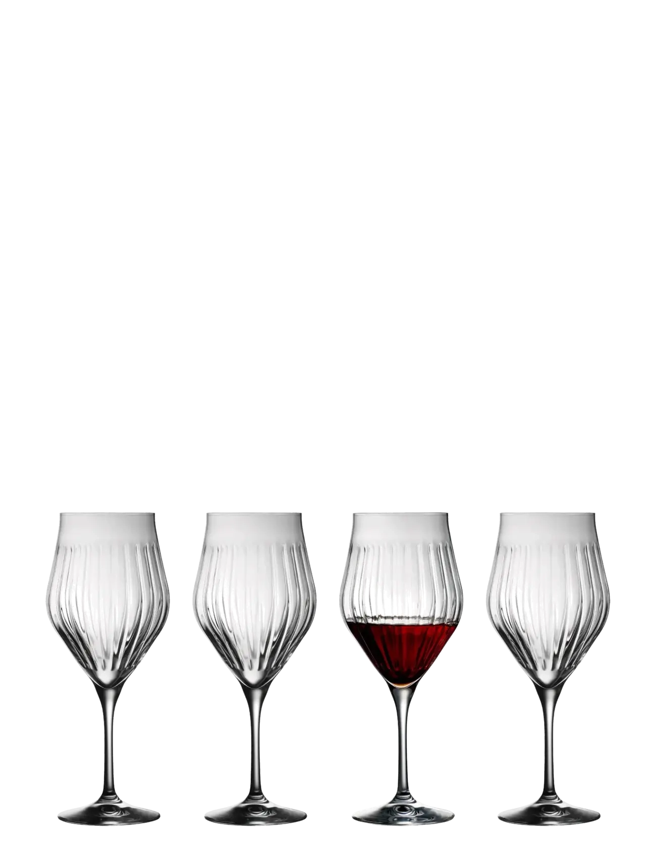 Lyngby Glas Rödvinsglas Ane - Nyheter - TRANSPARENT / clear