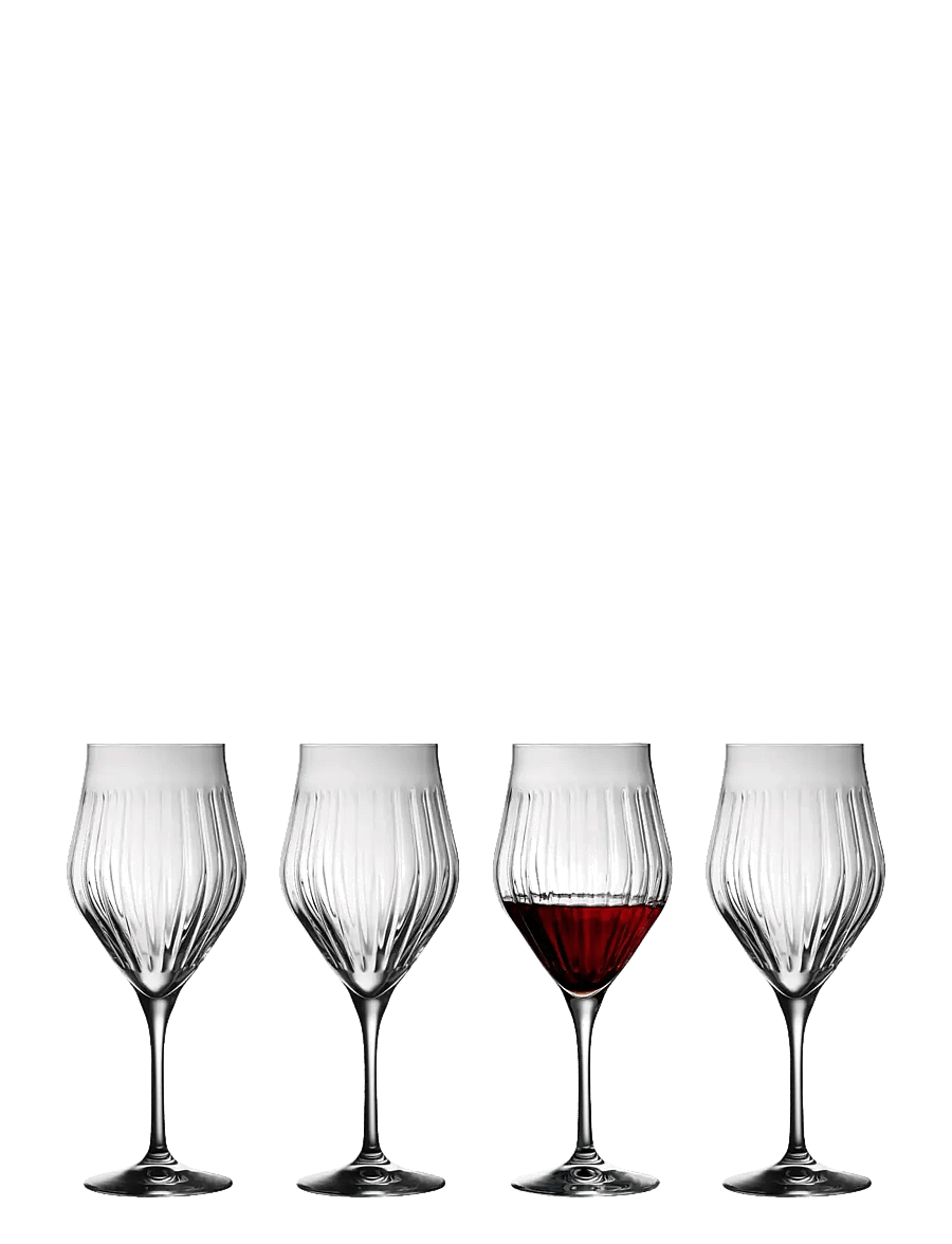 Lyngby Glas - Red wine glass Ane - rotweingläser - transparent - 1
