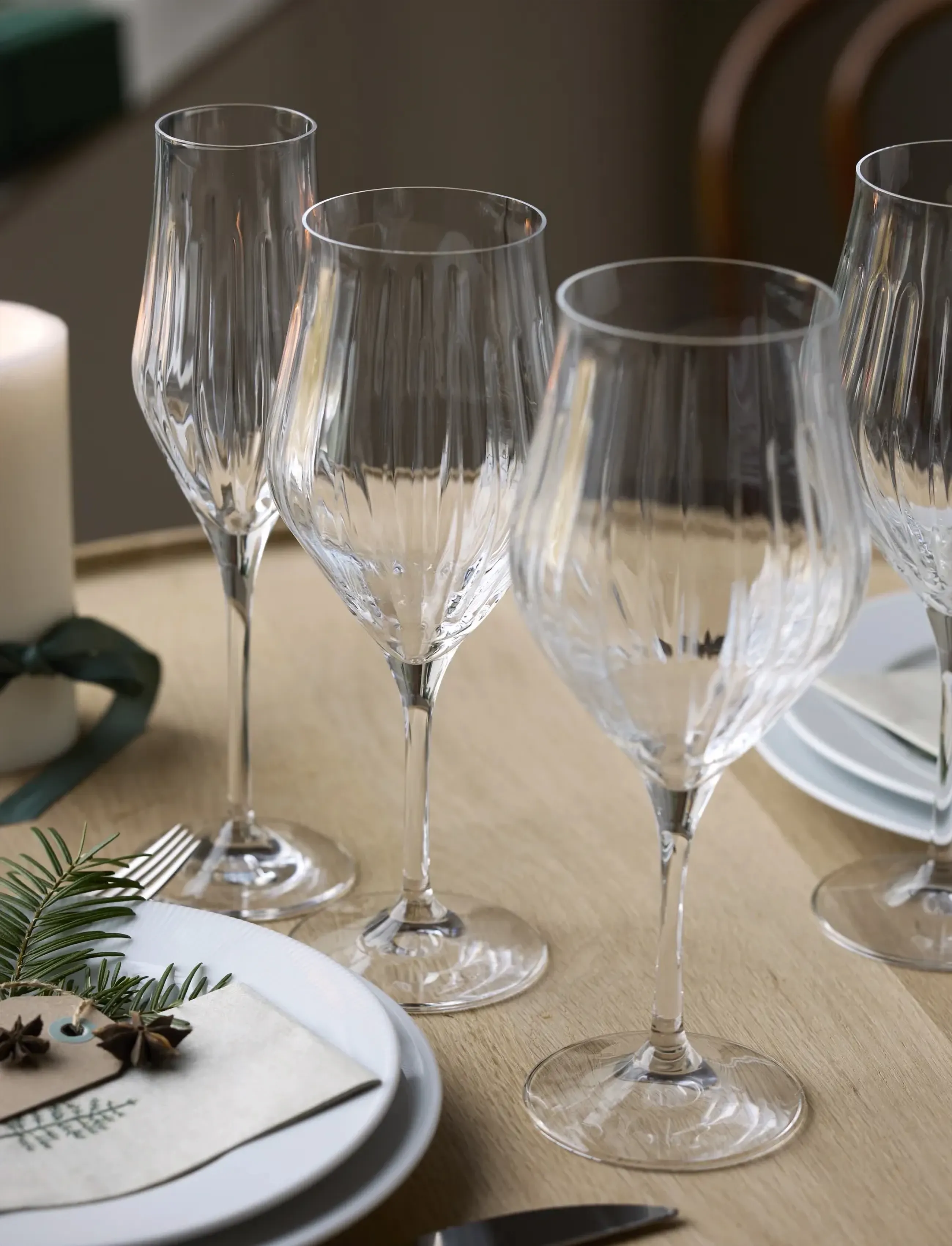 Lyngby Glas Red wine glass Ane - Confirmation - TRANSPARENT / clear