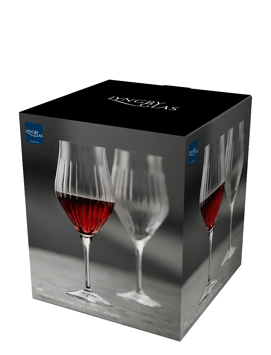 Lyngby Glas - Red wine glass Ane - rotweingläser - transparent - 4