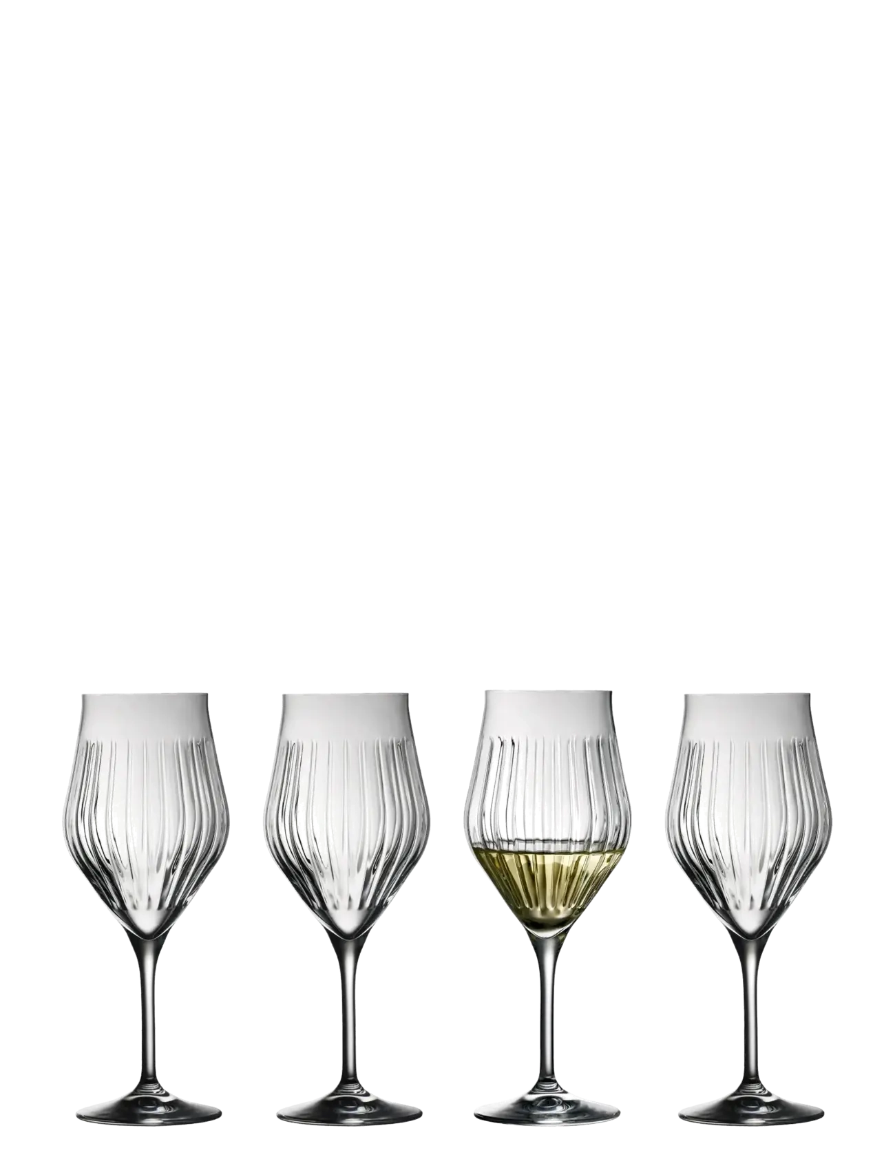 Lyngby Glas Vitvinsglas Ane - Visa allt - TRANSPARENT / clear