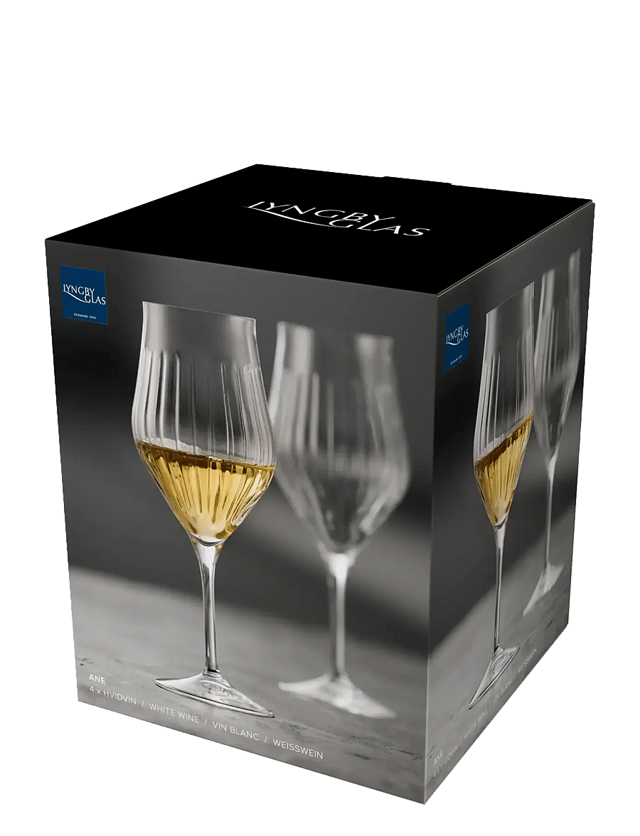Lyngby Glas - White wine glass Ane - weißweingläser - transparent - 4