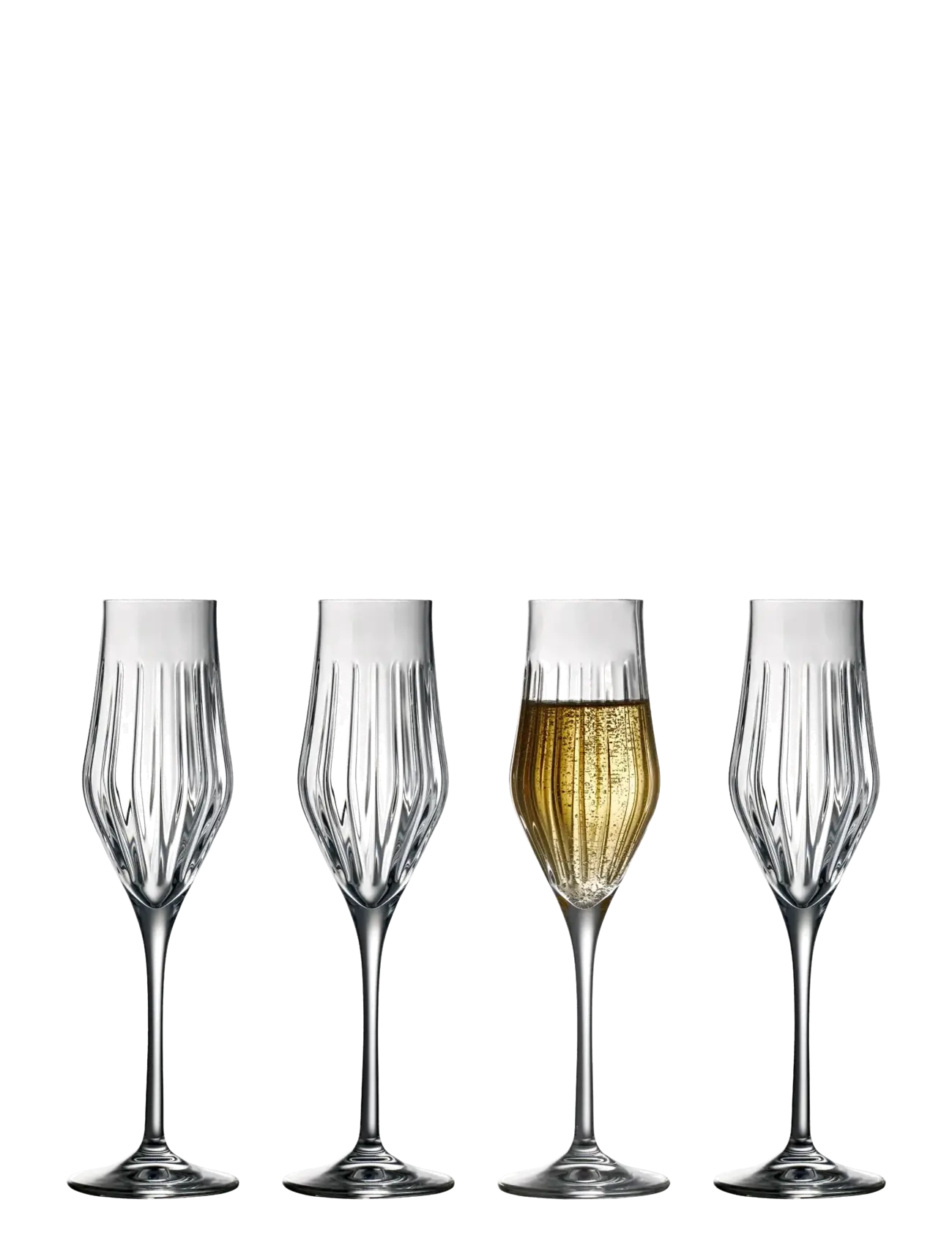 Lyngby Glas Champagneglas Ane - Nyheter - TRANSPARENT / clear