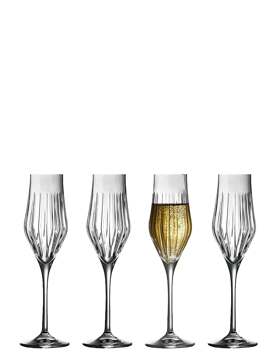 Lyngby Glas - Champagne glass Ane - Šampanjaklaasid - transparent - 1