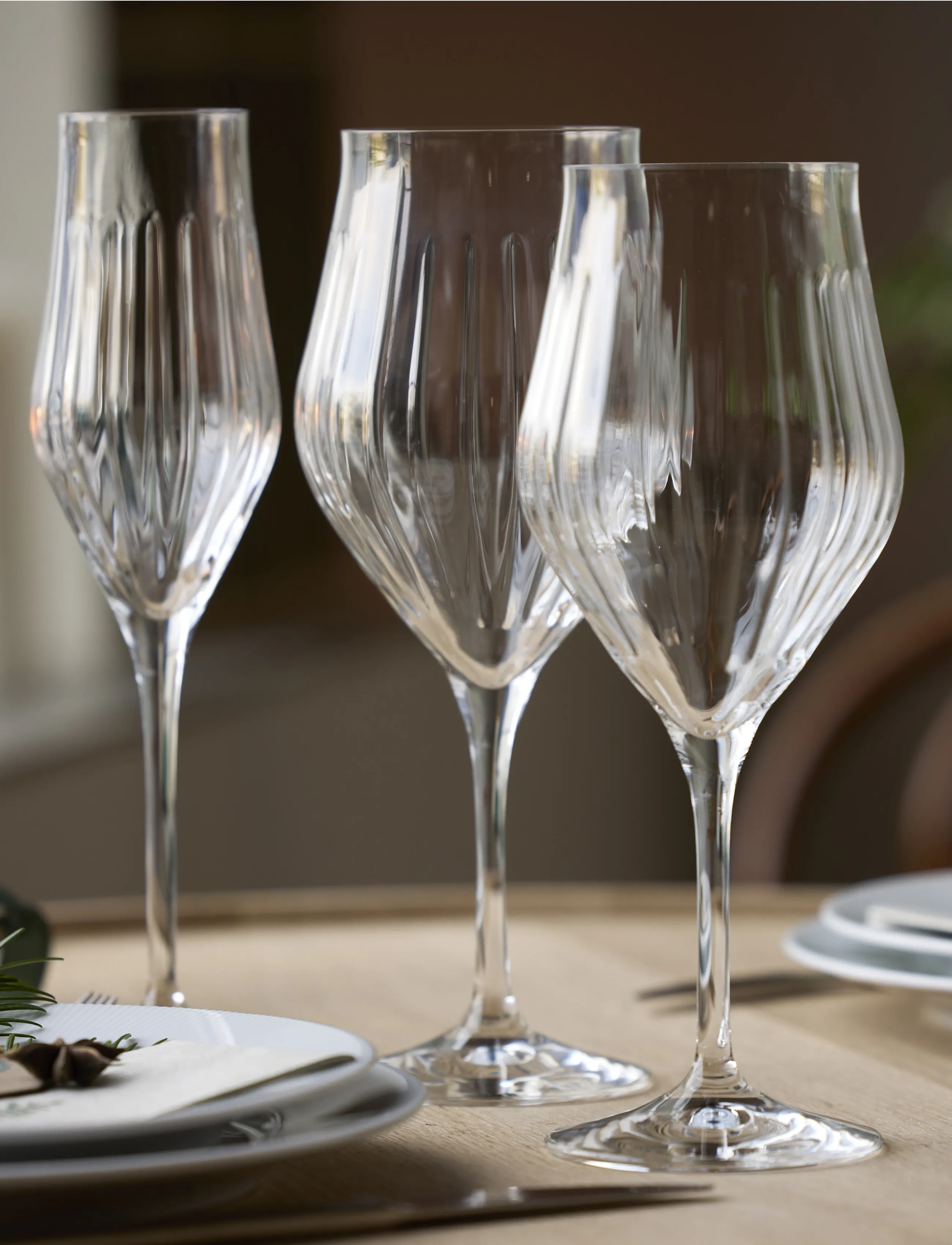 Lyngby Glas Champagneglas Ane, 23 CL x 25, Glass, Nackt - Champagne Homeware