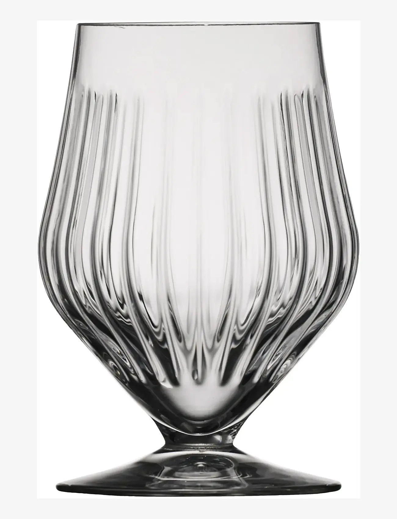 Lyngby Glas - Footed water glass Ane - drinking glasses & tumblers - transparent - 2