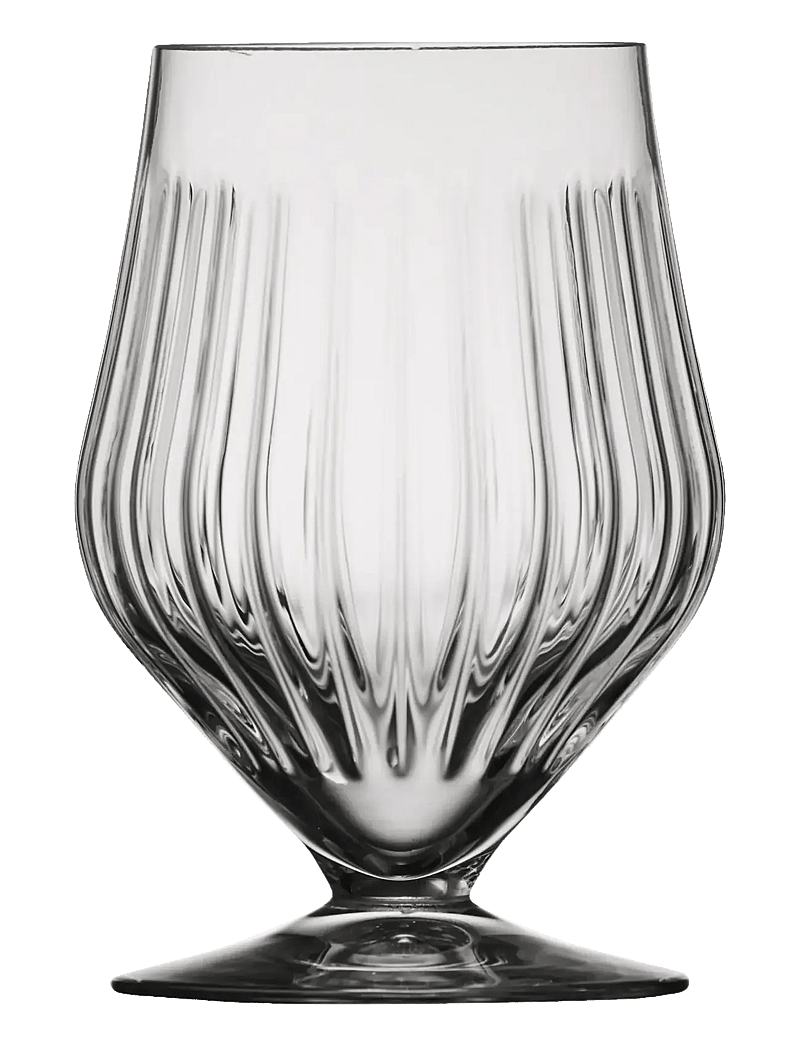 Lyngby Glas - Footed water glass Ane - trinkgläser - transparent - 2