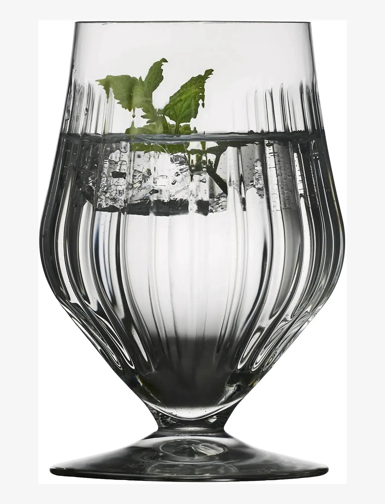 Lyngby Glas - Footed water glass Ane - drinking glasses & tumblers - transparent - 3