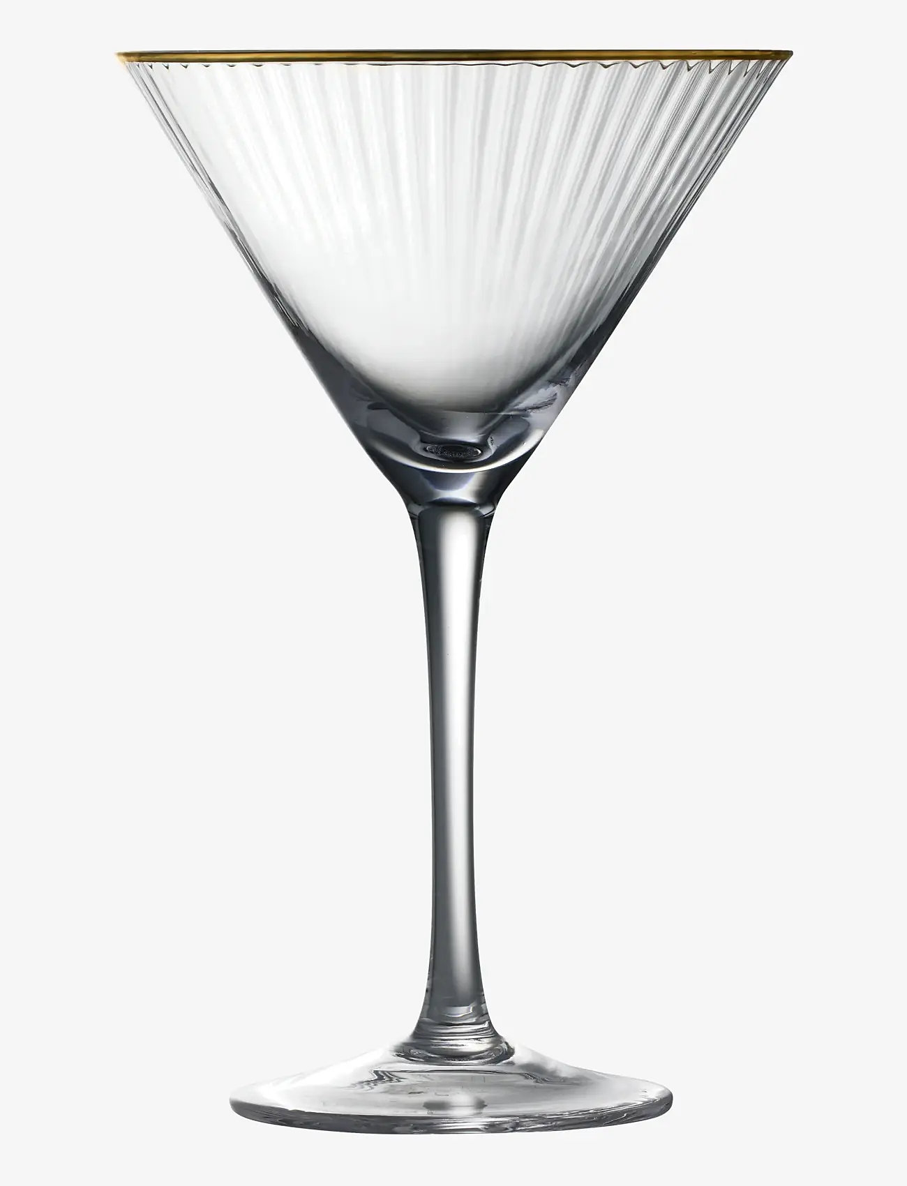Lyngby Glas - Martiniglas Palermo Gold 4 st - martiniglas & cocktailglas - transparent - 1