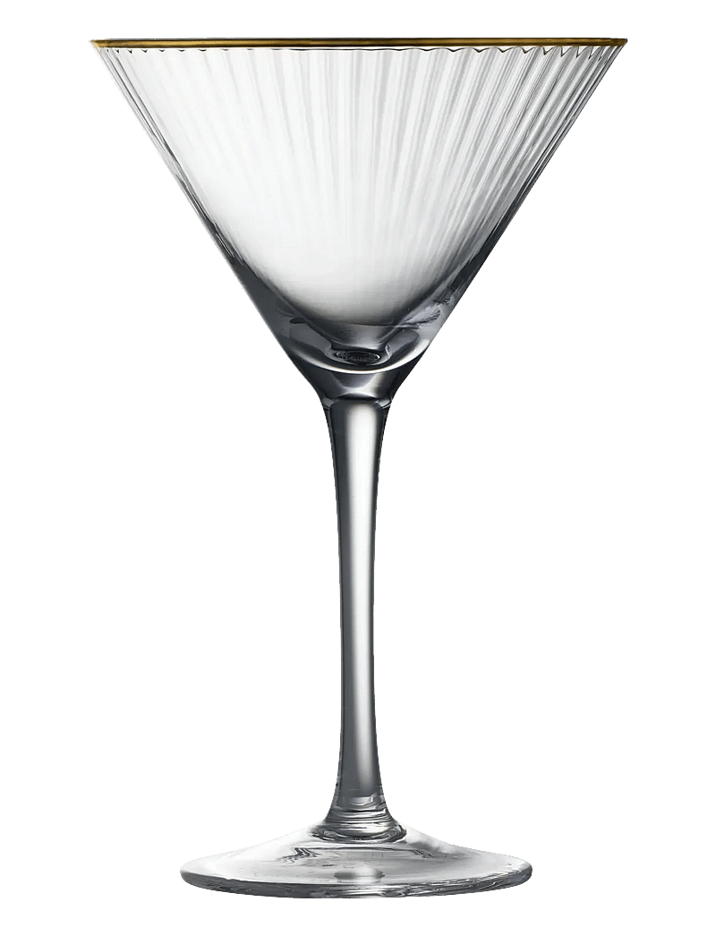 Lyngby Glas - Martini glass Palermo Gold 4 pcs - cocktail & longdrinkgläser - transparent - 2