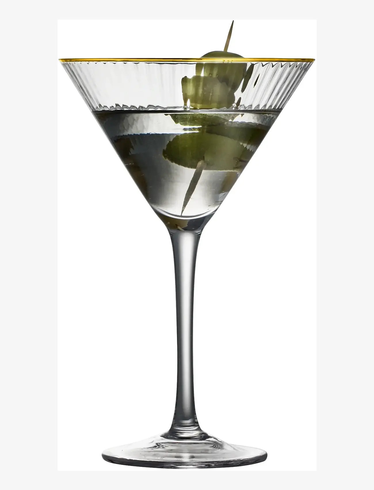 Lyngby Glas - Martiniglas Palermo Gold 4 st - martiniglas & cocktailglas - transparent - 2