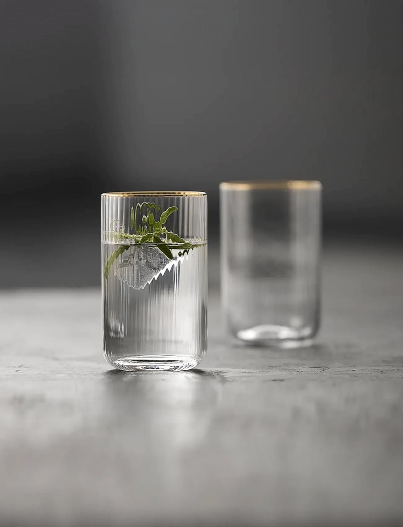 Lyngby Glas - Highball Palermo Gold 4 pcs - trinkgläser - transparent - 3