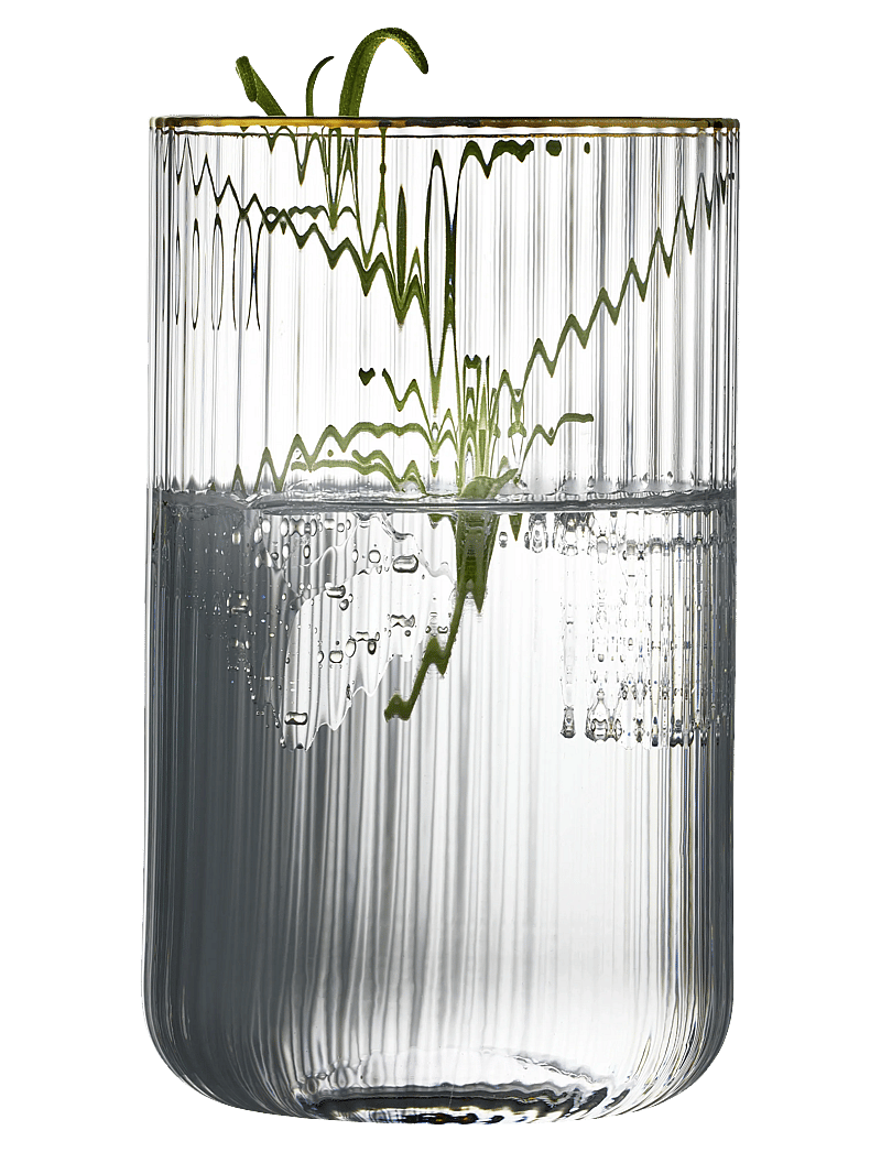 Lyngby Glas - Highball Palermo Gold 4 pcs - trinkgläser - transparent - 5