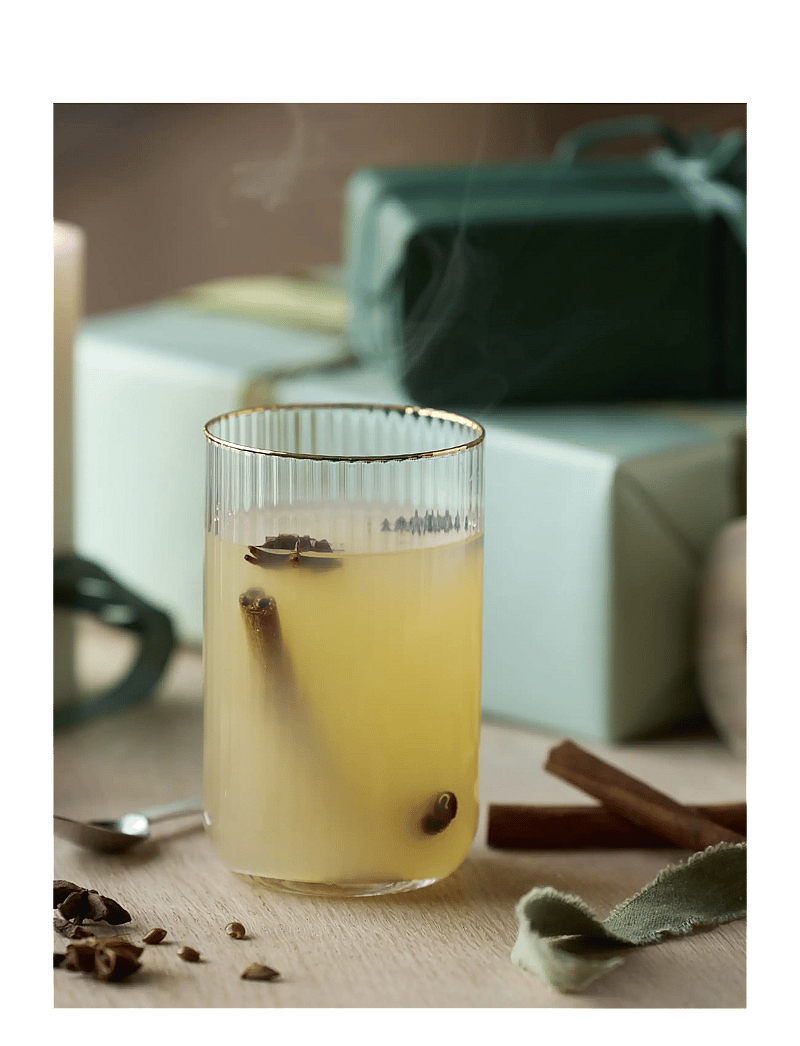 Lyngby Glas - Highball Palermo Gold 4 pcs - trinkgläser - transparent - 1