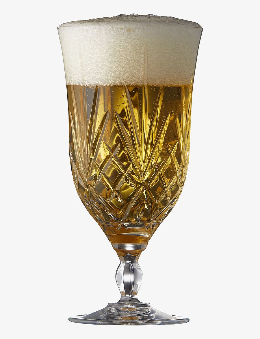 Lyngby Glas - Beer glass Melodia 40cl 4 pcs - biergläser - transparen - 3