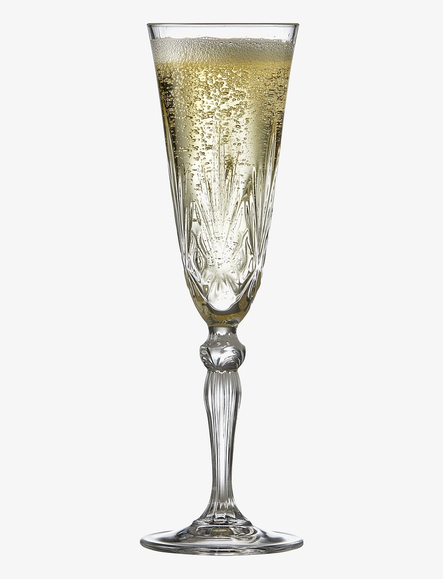 Lyngby Glas - Champagne Melodia 16cl 4pcs. - sektgläser - transparen - 3