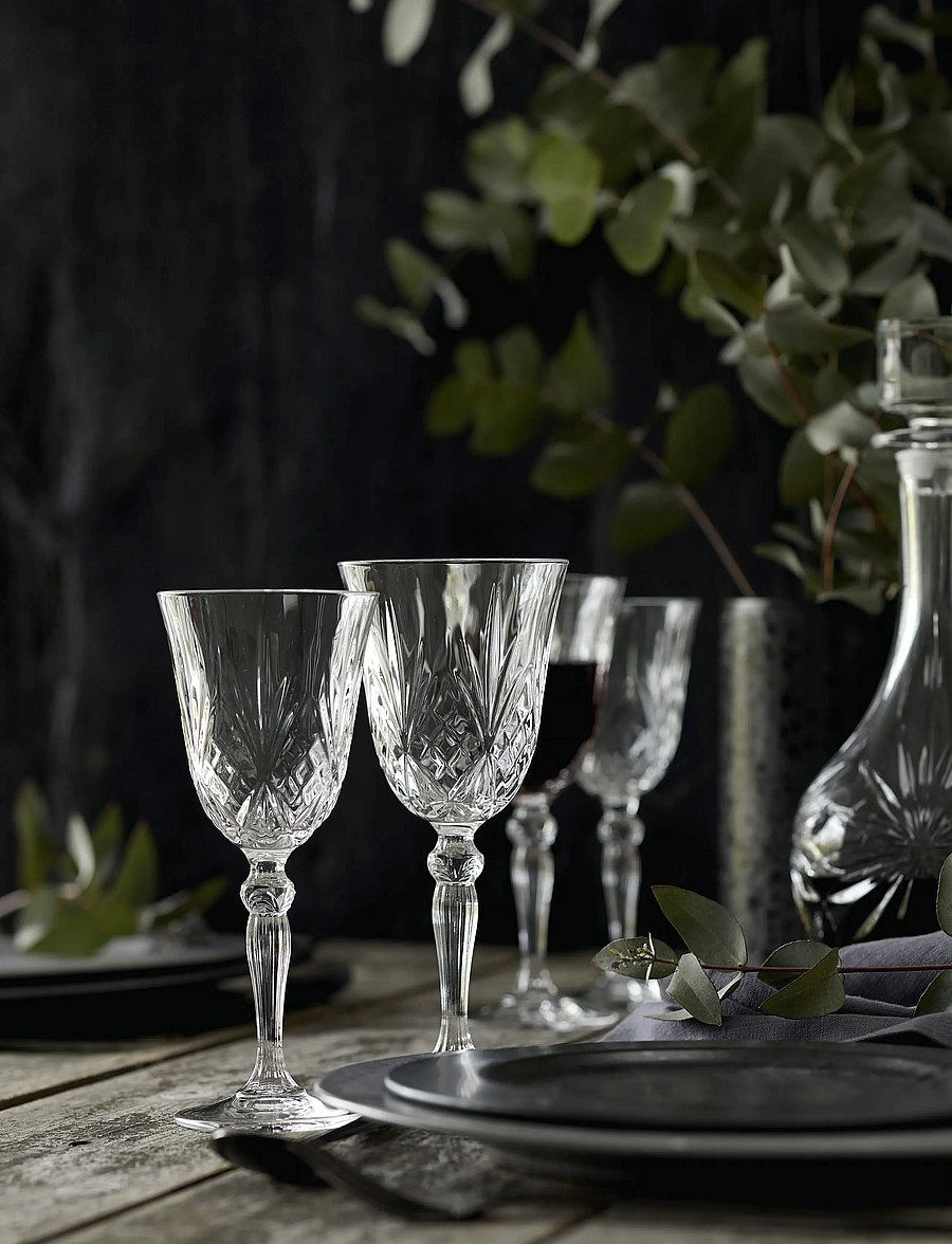 Lyngby Glas - Redwine 4pcs Lyngby - punase veini pokaalid - transparen - 4